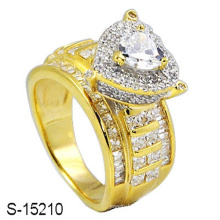 Novo Design 925 Sterling Silver Fashion Anel com Diamante